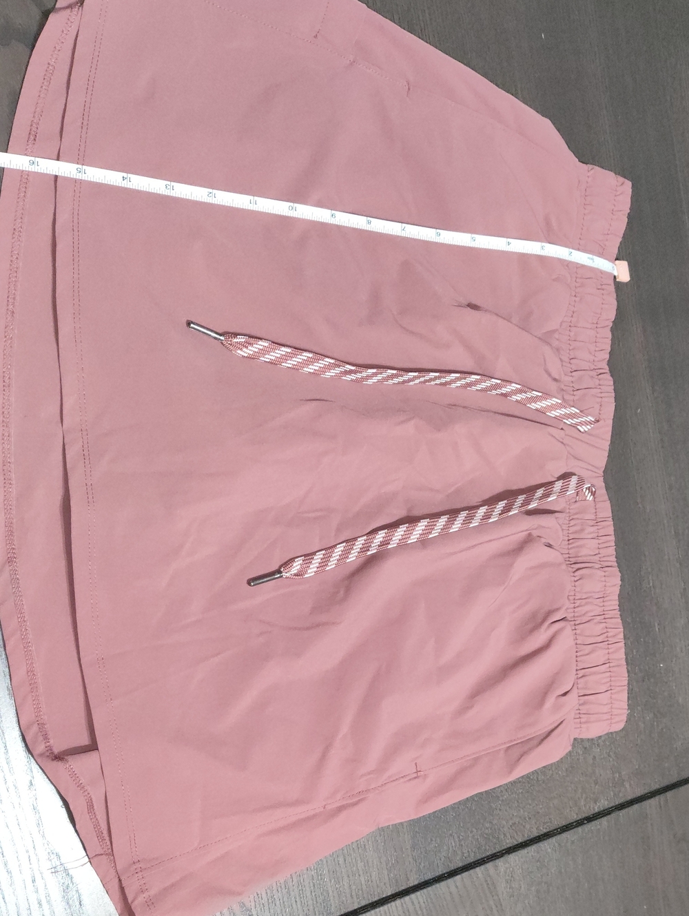Women Pink Drawstring Casual Skort